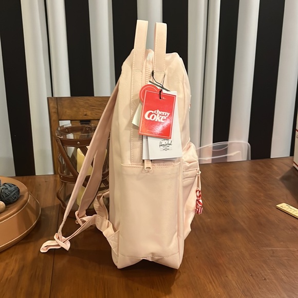 Hershel x Very Cherry Coke Cola Nova Mid backpack book bag new fits 13” laptop - Picture 4 of 13